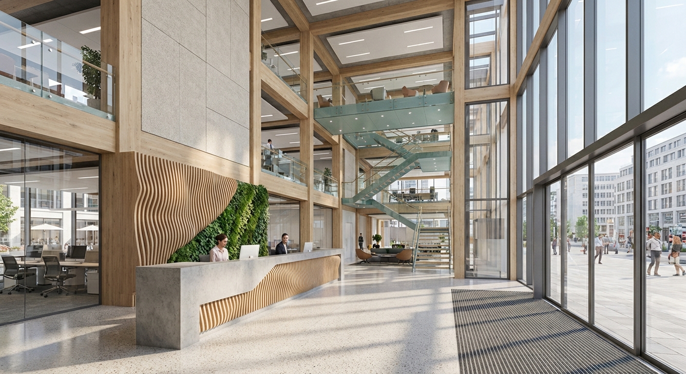 オフィスビルロビー