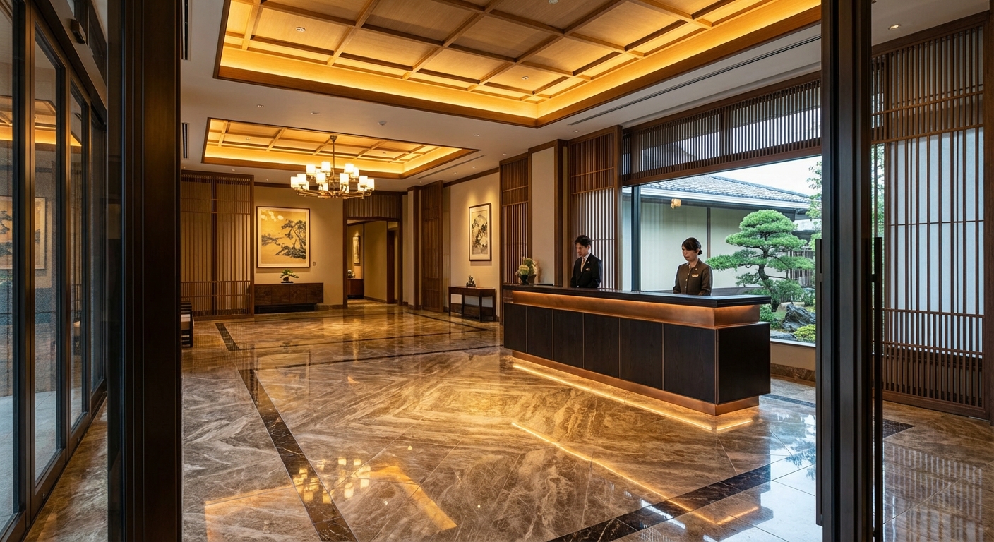 マンションエントランス